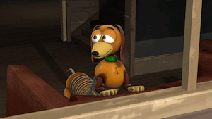 Slinky is waiting for you! by SlinkyDogDays