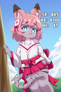 miko cat adoptable! [SOLD] by Nanakoko71