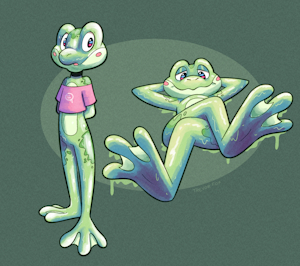 Frog Trev Practice by TrevorFox