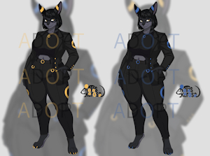 [ADOPTABLE] Fashion Designer Umbreon by Rataskerosa