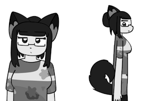 alice with her hair up by kittydeer