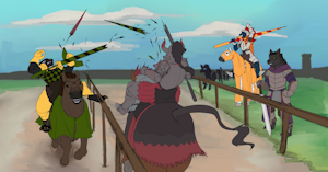 2025 ArtFight - Joust Exhibition 1 by revertigo