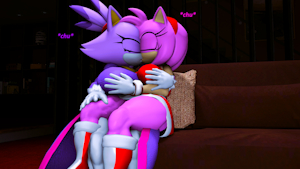 Cute Gestures~ 💜🩷 by InitialDriftBro