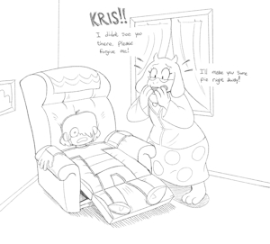 Kris Flat and Inflated 1 by paperboio