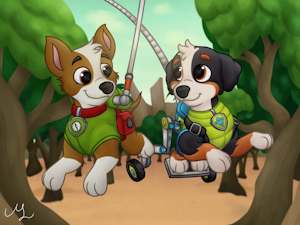Dino Tracks (TrackerXRex) CH 1: A new type of wild by Biowolf12