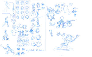 Concept Doodles by WhiteCrest