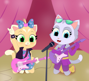 Rock on, Gals! (By Takaneru) by ThatFurryDudeToo