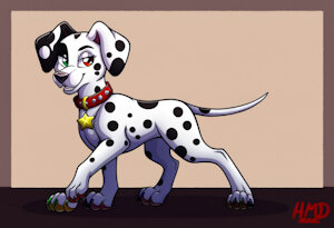 Maximus dalmatain by SnowPawEverest