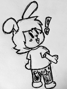 Digital Practice Sketch #1 by SmokeyTheBun