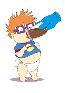 Chuckie and Chocy Milk by Maxicoon
