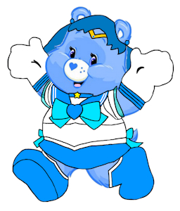 Flurry Heart Bear as Sailor Mercury (Super) by NewOliviaKoopaPlude