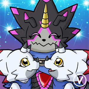 [Avatar Commission] GulusGammamon and Gammamon twins by Veemonsito