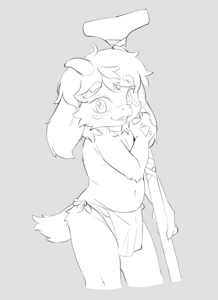 tribal goat by Canyon