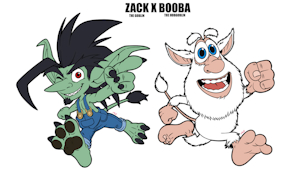 Zack X Booba - By RachelTheFictionkin by RachelTheFictionkin