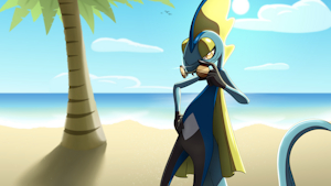 Beach Time by MoonlitTear