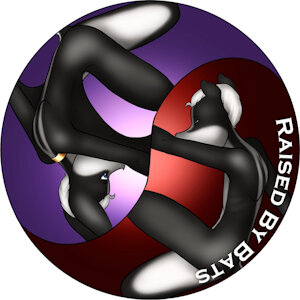 Raised By Bats 1 - Lone Wolf and Skunk by SeleneNightfang