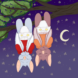 Twin Bat Nap -By BrumBrum- by DanielMania123