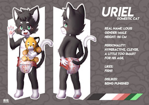 Ref Sheet for Uriel by xiaoahwei