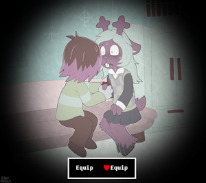 "S...Sorry, Kris... What did you say?" by Graedius