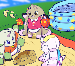 Sandbox Digi-Buns -By HangyakuNeko- by DanielMania123