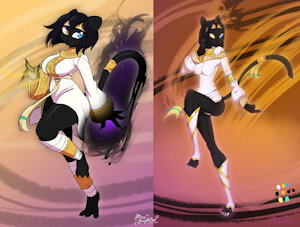 Moonlight Redesign 2025 vs 201X by MisoSouperstar