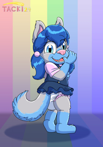 Lea! Naughty little girl! by StellaPaw284