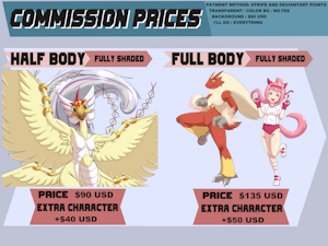 Commission Prices by imposterDude