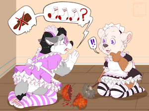 Sassy plush : disaster maid by Loupy