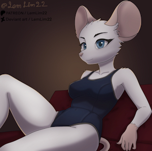Mouse girl Charlotte Commission! by LemLim22