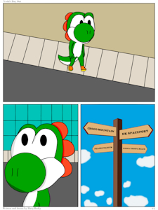 Yoshi's Day Out - Page 01 by HueyHusky