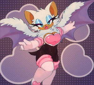 Rouge the Bat by M0n0M0nk11