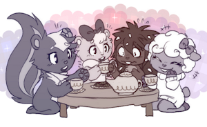 Tea Party by M0n0M0nk11