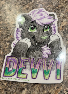 LoS 2024 FWA crayon badge by DevviSkunky
