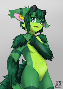A quick and simple drawing of Stell 08 by Stardustchild01