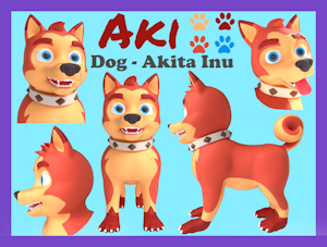 Aki Character Sheet  SFW by InuSense1