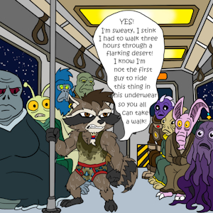 Underwear Day 2025: Sweaty Zingo Ride by TexasKingoftheGeeks