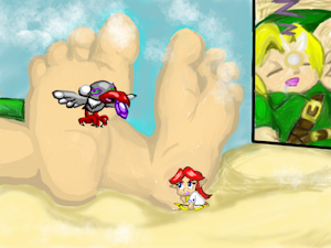 The Hero's Feet by TheSelim