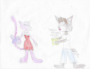 Jason Gifts China for her 33rd Birthday by MegaManstitch87