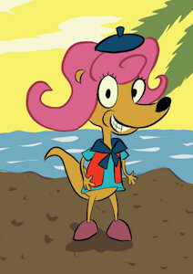 No Skirt Patsy by VictorLeason