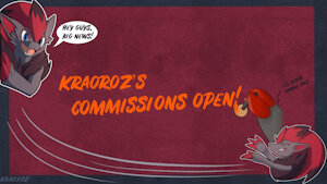 2025 commissions open! by Kraoroz