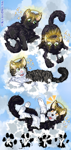 Pet Memorial 🐱✨ - Commission by KuroDrunk