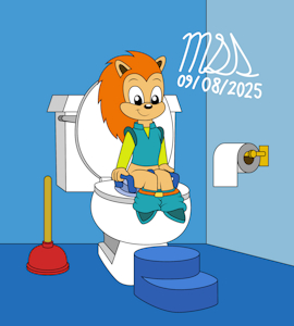 Cyrus potty training by matiasdiaz3524