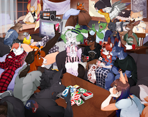 Group YCH Pajama  Party by Neosate