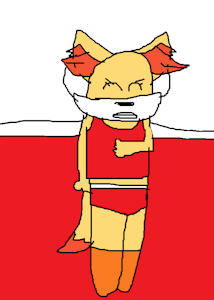 Foxy Fennekin's Summer Sleepwear by jeremycrimson