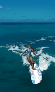Gliding on Blue by MykeGreywolf