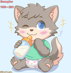 Too much milk for today [YCH] by ErickYanjiro