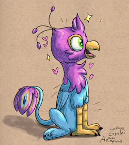 Highly Excitable Bird (Colored) by GyroTech