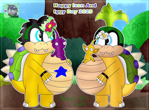 Happy Ivan And Iggy Day 2025 by PikminFan25