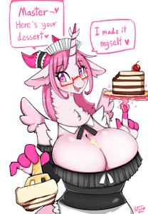 [doodle] Dragon maid : Lawy by Potzm