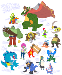 Crocodile cacophony by meatboom